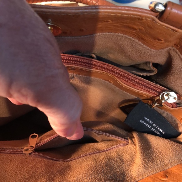 Genuine leather Isabella Adams tote, handbag or laptop bag - Picture 11 of 15